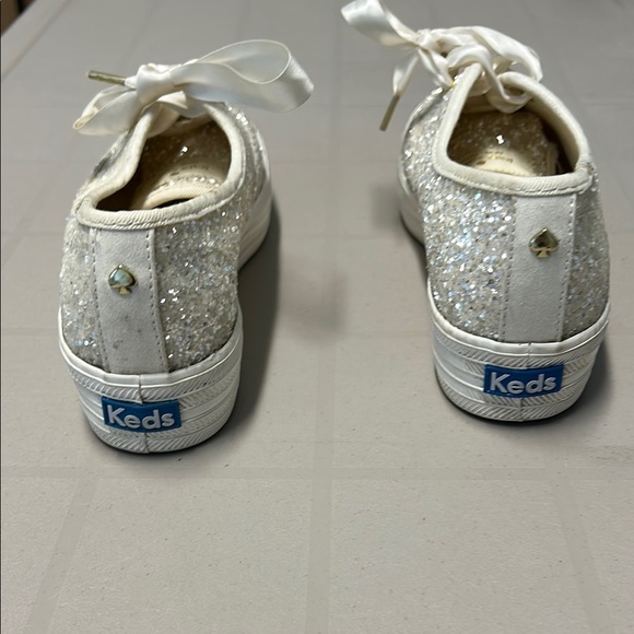 Keds for Kate Spade Silver Glitter Sneakers - Picture 11 of 16